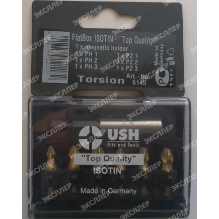 Набор из 7 предметов (Pz1-3 Ph1-3) USH FlatBox ISOTIN "Top Quality" 6145