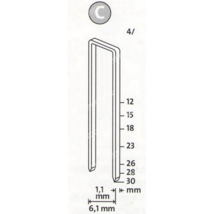 Скоба 4/35g 2000шт Novus 042-0620